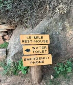 Rest house on Bright Angel Trail