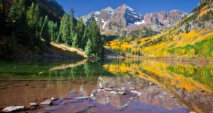 Aspen-mountains-in-summer