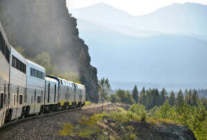 Amtrak Empire Builder Scenic Train Route