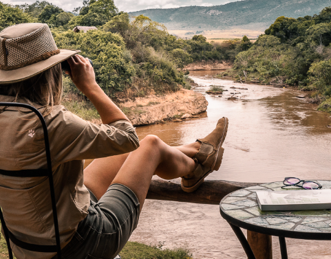 safari packing--a view from the Kruger lodge