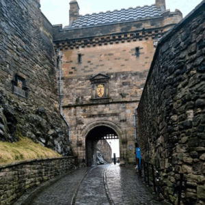 Edinburgh Castle gate