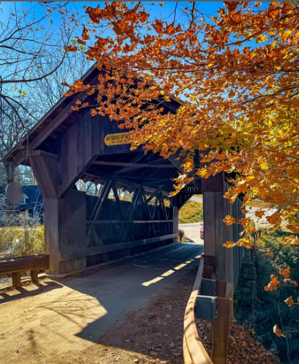 Covered Bridge Stowe Vermont