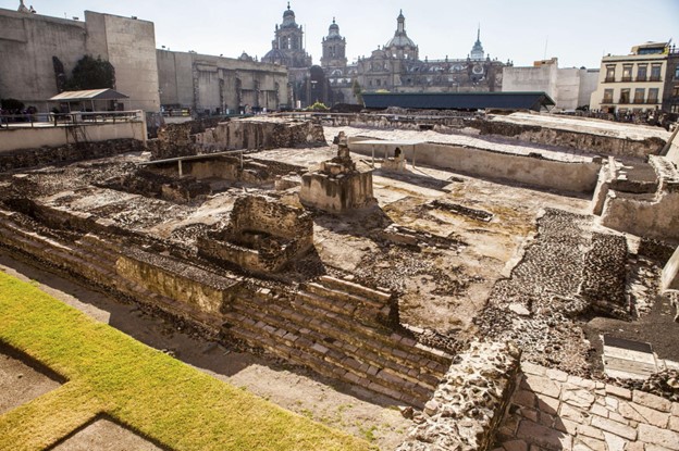 Templo Mayor Mexico City Zocalo
